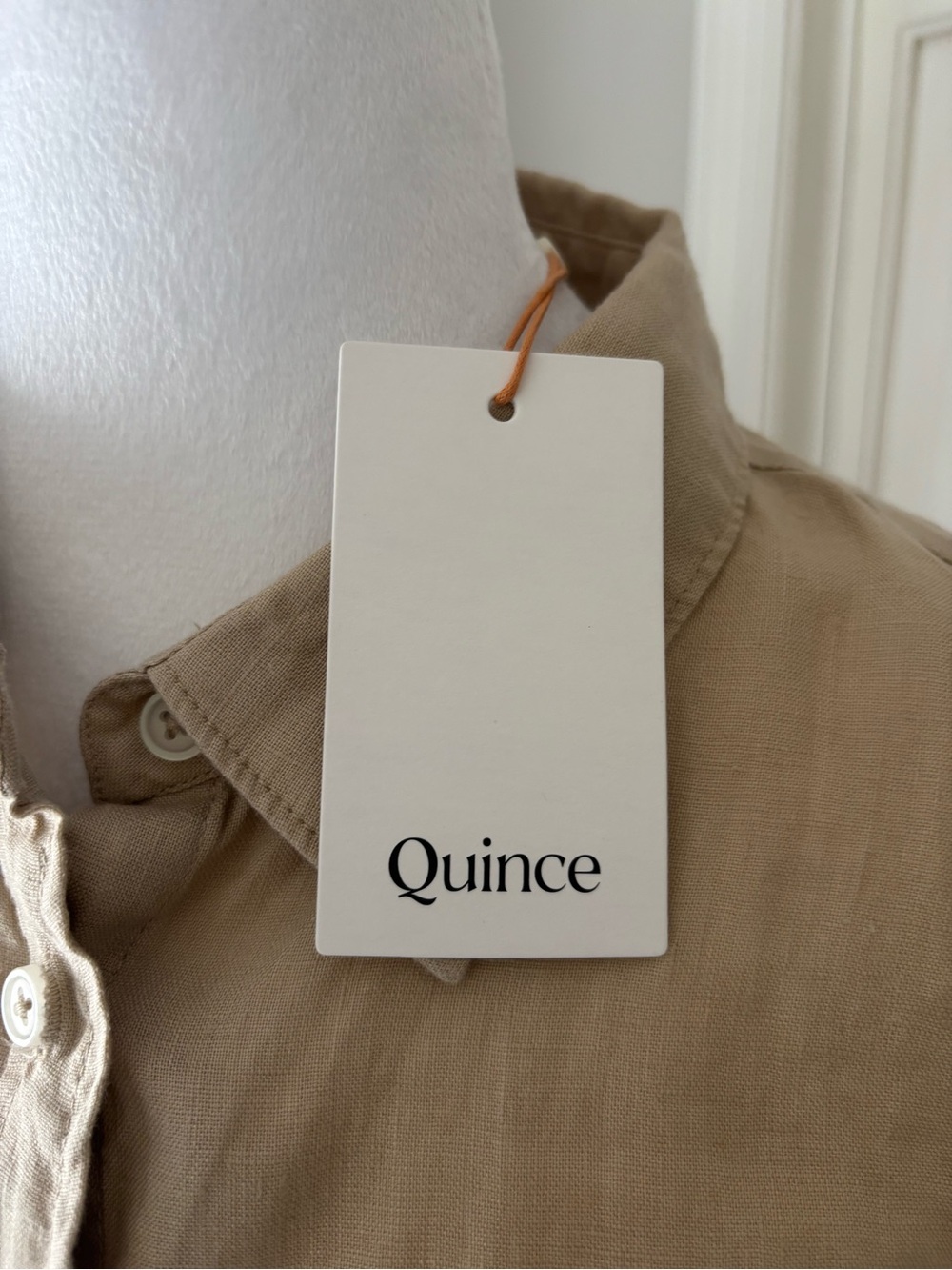 Quince Driftwood Button-Down Linen Shirt | NWOT - Picture 3 of 3